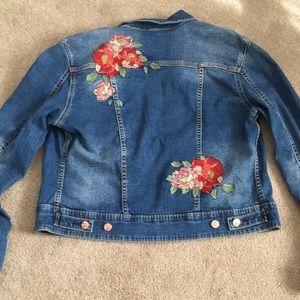 Embroidered Jean jacket